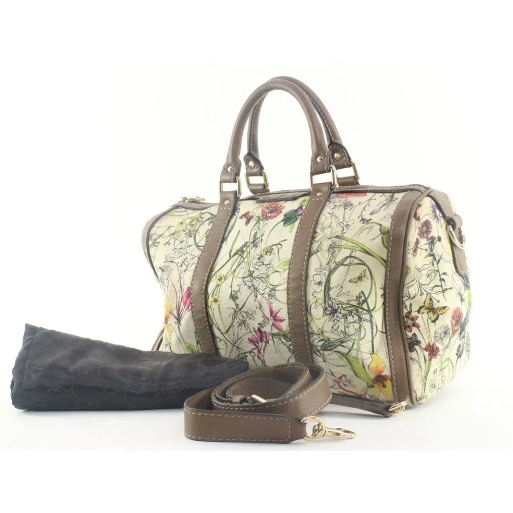 Gucci Floral Joy Boston Bag Flower Flora 9GK1121K
